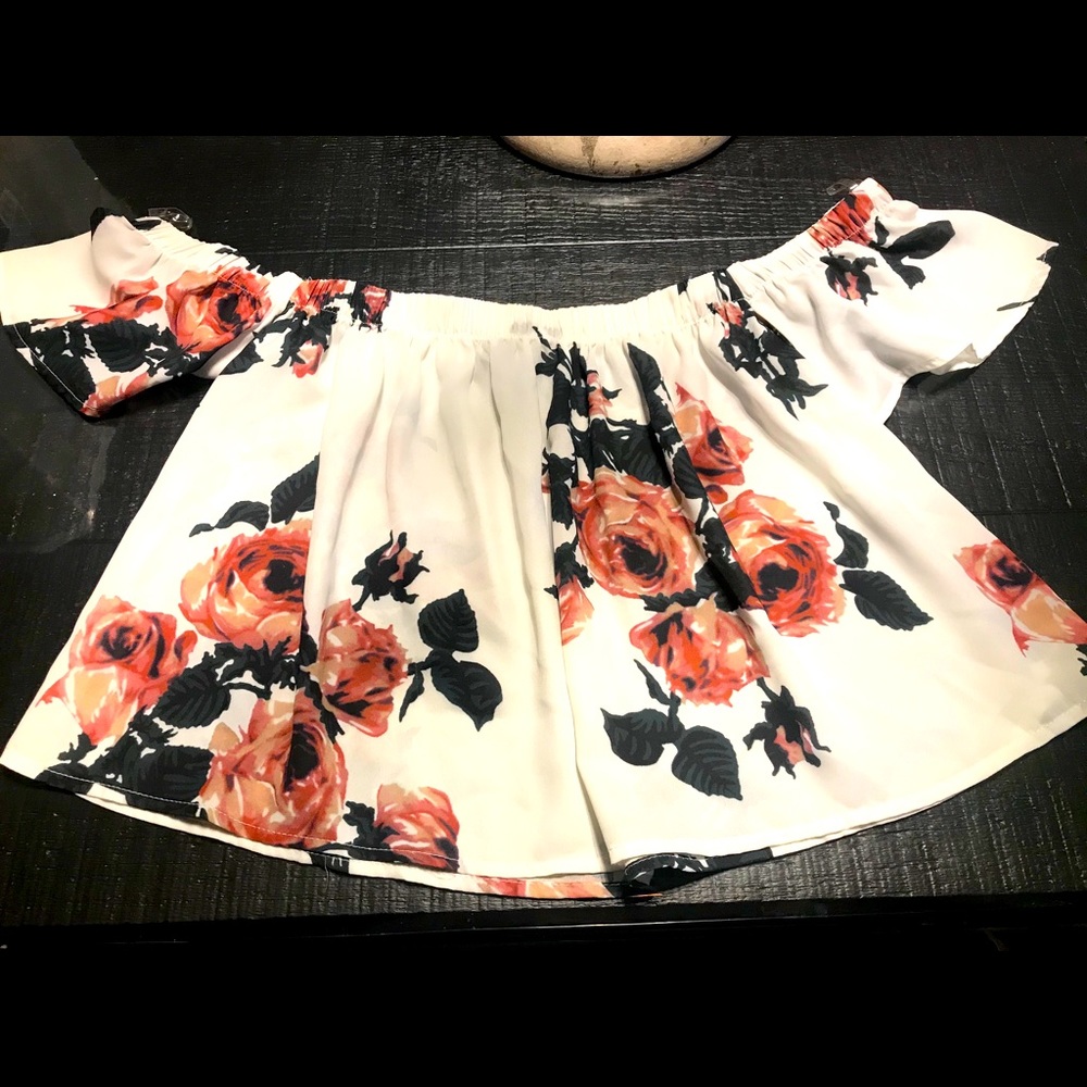 Fashion nova off shoulder top